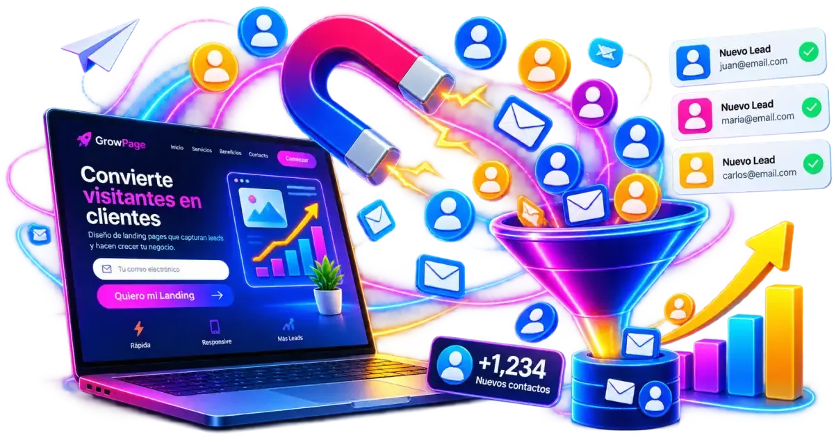 Cómo capturar leads con tu landing page y hacer crecer tu negocio